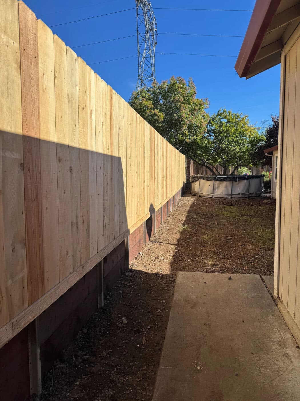 Backyard Privacy Fence
